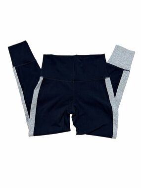 Vuori Origin Colorblock Leggings Black Gray EST. Size Extra Small XS